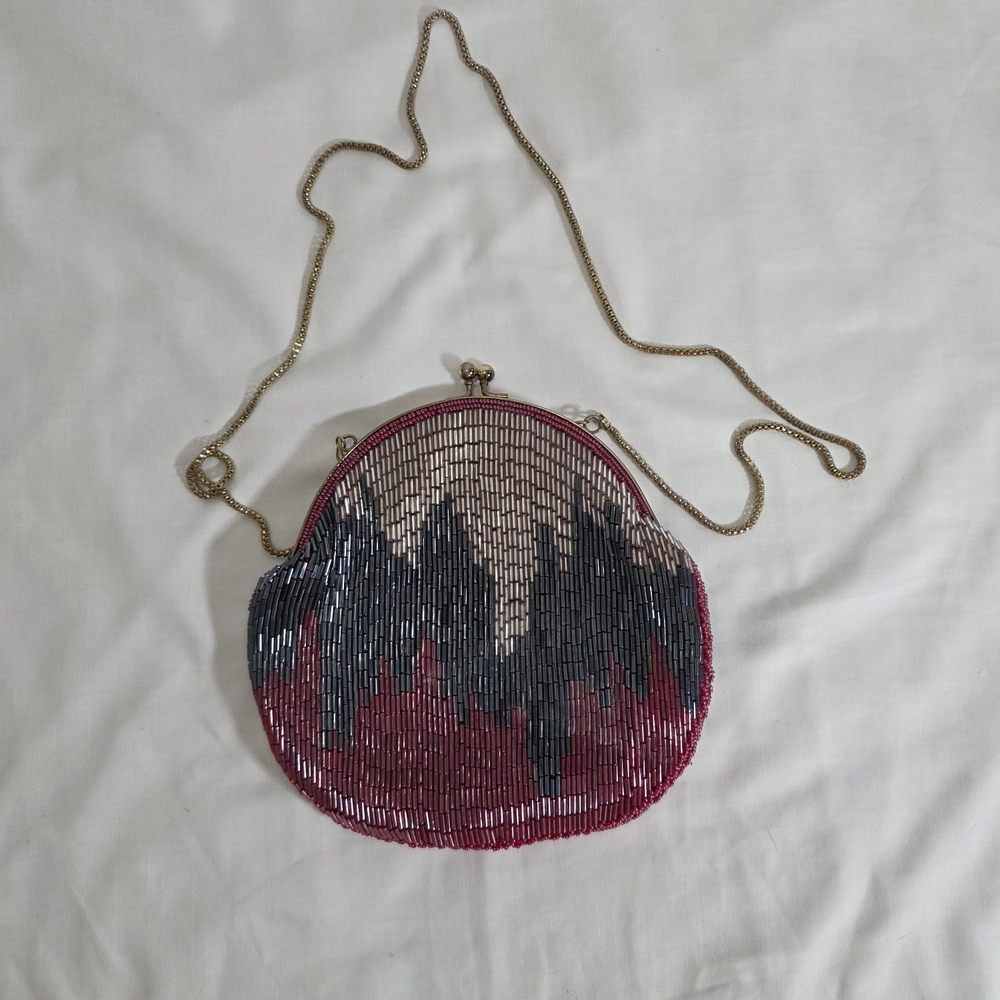 Vintage 1960s La Regale Beaded Evening Bag